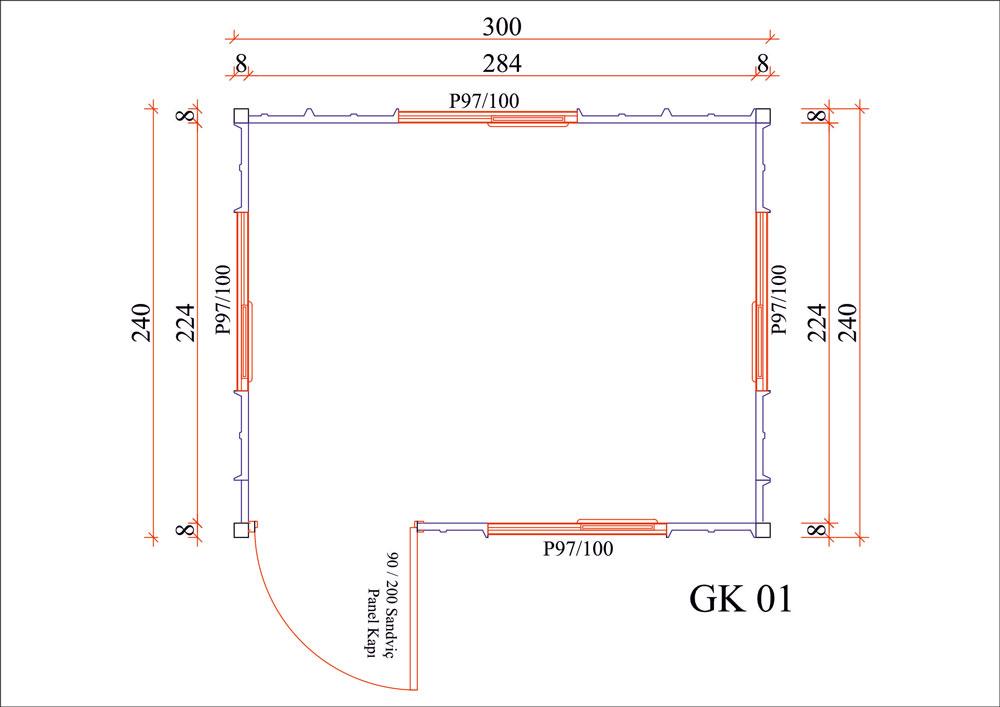 Konteyner Modeli GK-01